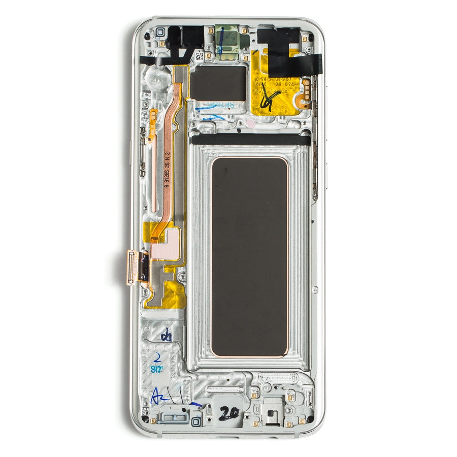 OLED Assembly With Frame For Samsung Galaxy S8 Plus (Service Pack) (Arctic Silver)
