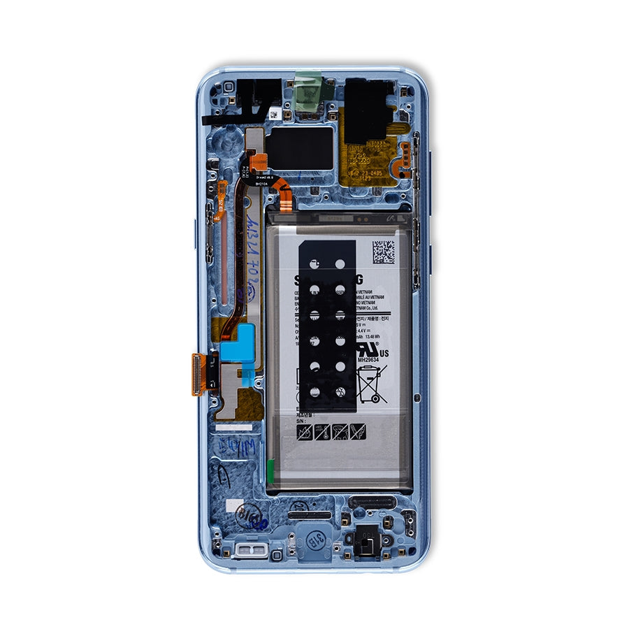 OLED Assembly With Frame For Samsung Galaxy S8 Plus (Service Pack) (Coral Blue)