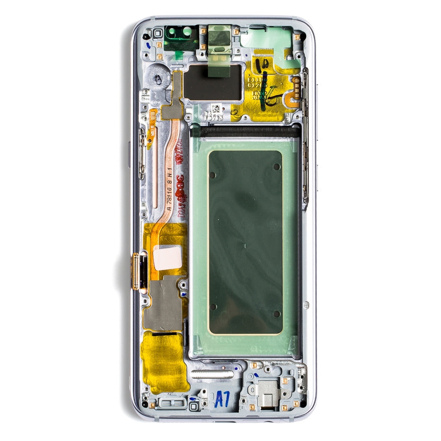 OLED Assembly With Frame For Samsung Galaxy S8 (Service Pack) (Orchid Gray)
