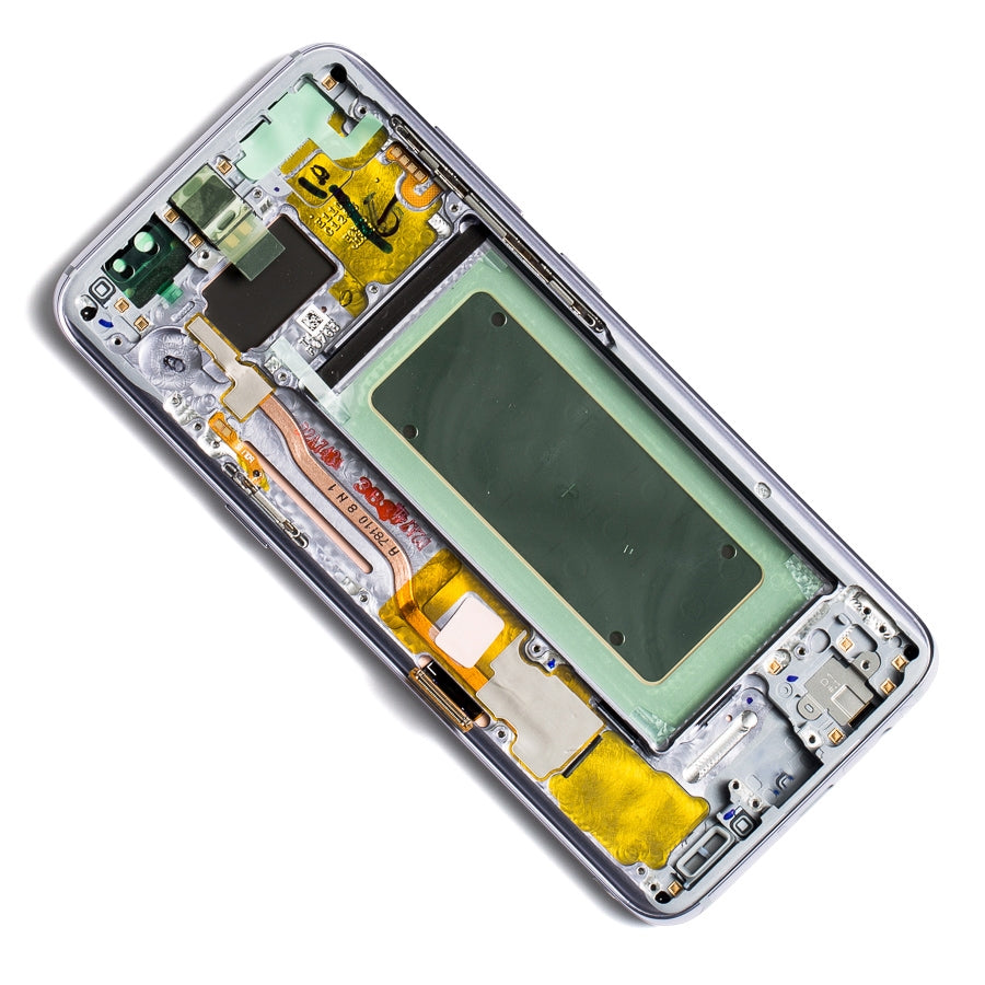 OLED Assembly With Frame For Samsung Galaxy S8 (Service Pack) (Orchid Gray)