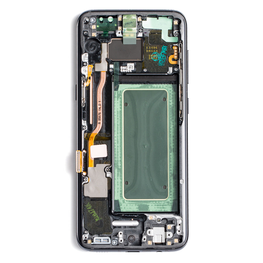OLED Assembly With Frame For Samsung Galaxy S8 (Service Pack) (Midnight Black)