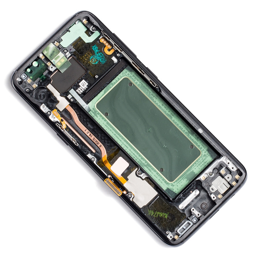 OLED Assembly With Frame For Samsung Galaxy S8 (Service Pack) (Midnight Black)