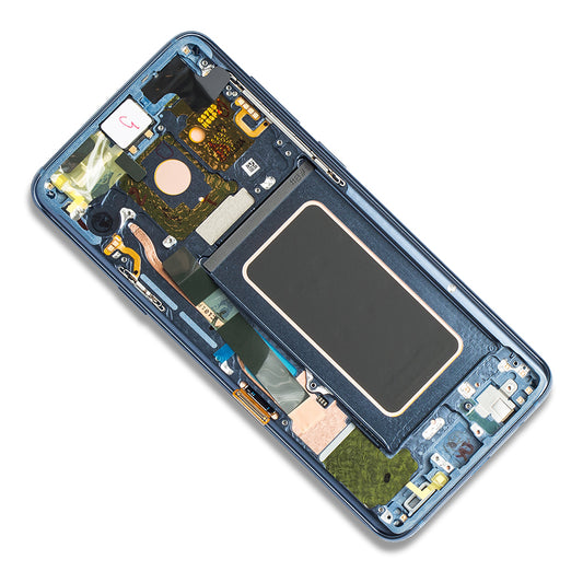 OLED Assembly With Frame For Samsung Galaxy S9 Plus (Service Pack) (Coral Blue)