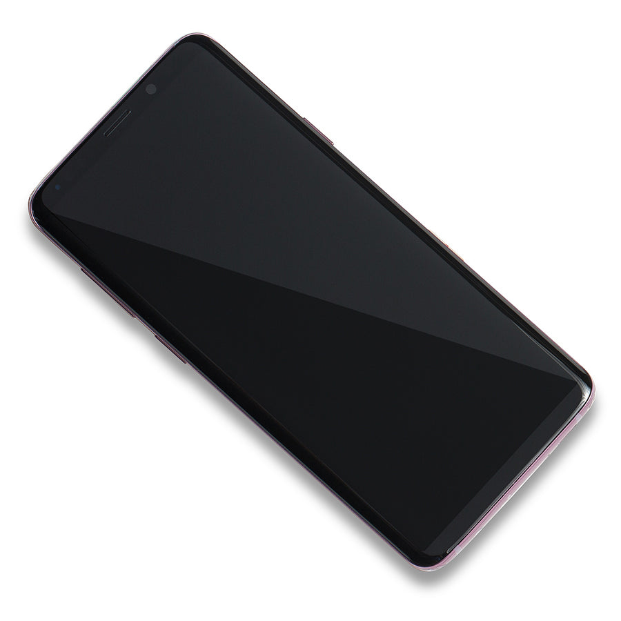 OLED Assembly With Frame For Samsung Galaxy S9 Plus (Service Pack) (Lilac Purple)