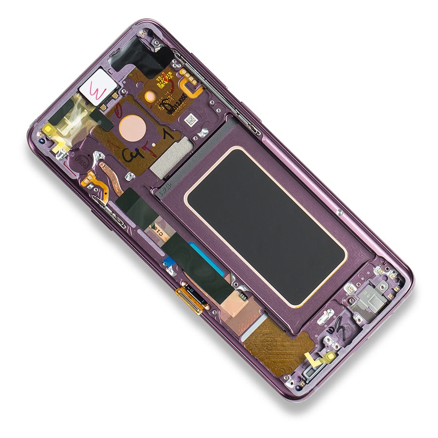 OLED Assembly With Frame For Samsung Galaxy S9 Plus (Service Pack) (Lilac Purple)