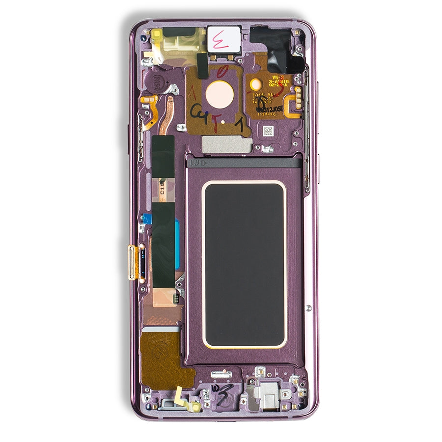 OLED Assembly With Frame For Samsung Galaxy S9 Plus (Service Pack) (Lilac Purple)