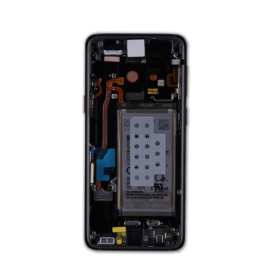 OLED Assembly With Frame For Samsung Galaxy S9 (Service Pack) (Midnight Black)