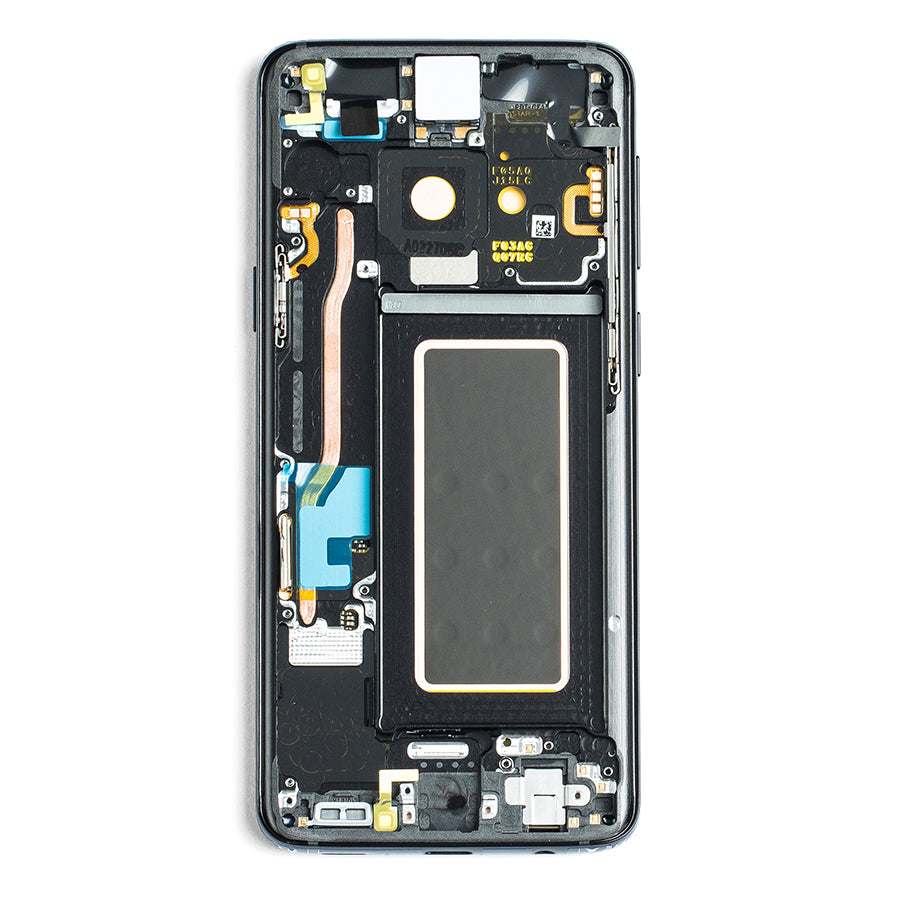 OLED Assembly With Frame For Samsung Galaxy S9 (Service Pack) (Midnight Black)