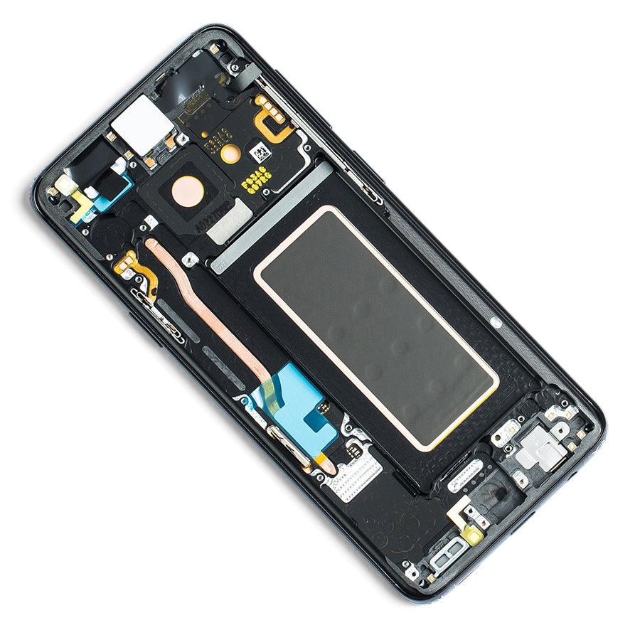OLED Assembly With Frame For Samsung Galaxy S9 (Service Pack) (Midnight Black)
