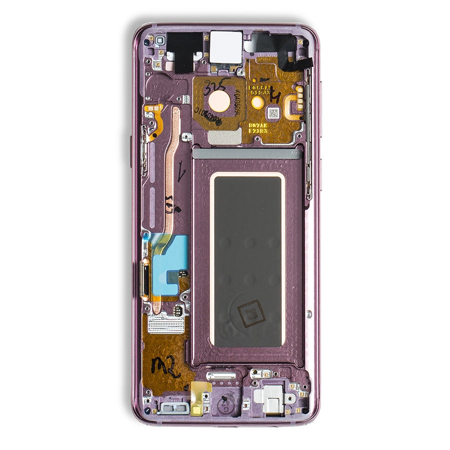 OLED Assembly With Frame For Samsung Galaxy S9 (Service Pack) (Lilac Purple)