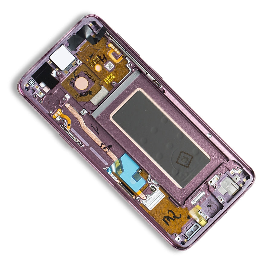 OLED Assembly With Frame For Samsung Galaxy S9 (Service Pack) (Lilac Purple)