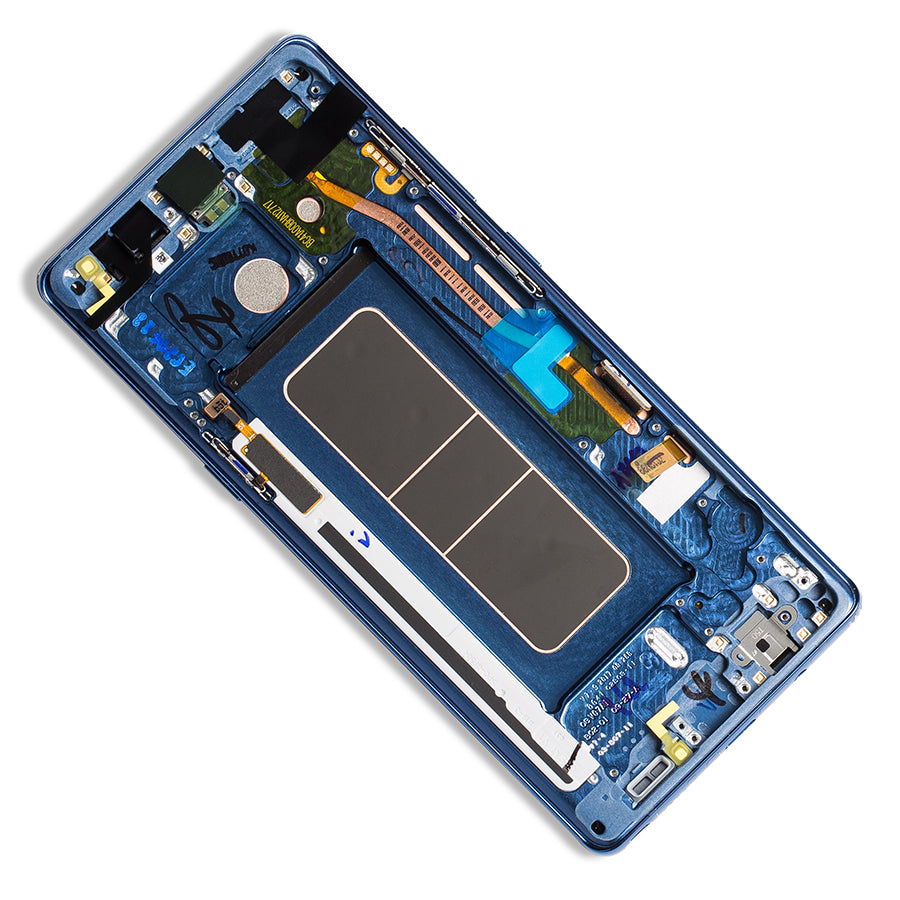 OLED Assembly With Frame For Samsung Galaxy Note 8 (Service Pack) (Blue)