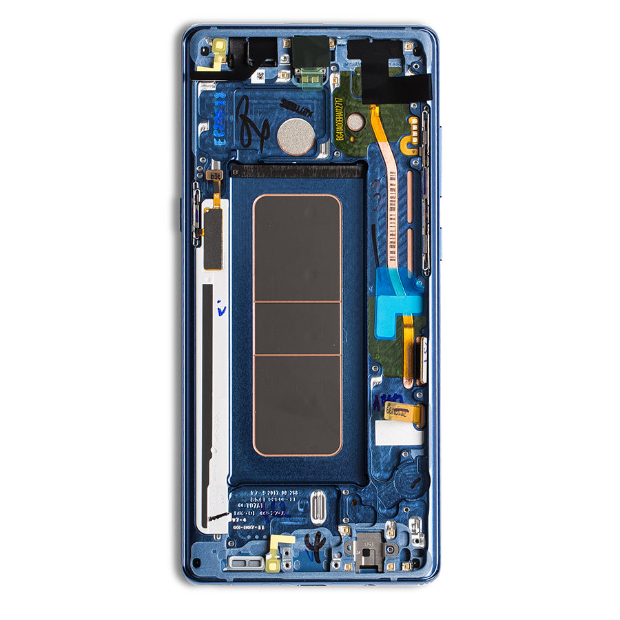 OLED Assembly With Frame For Samsung Galaxy Note 8 (Service Pack) (Blue)