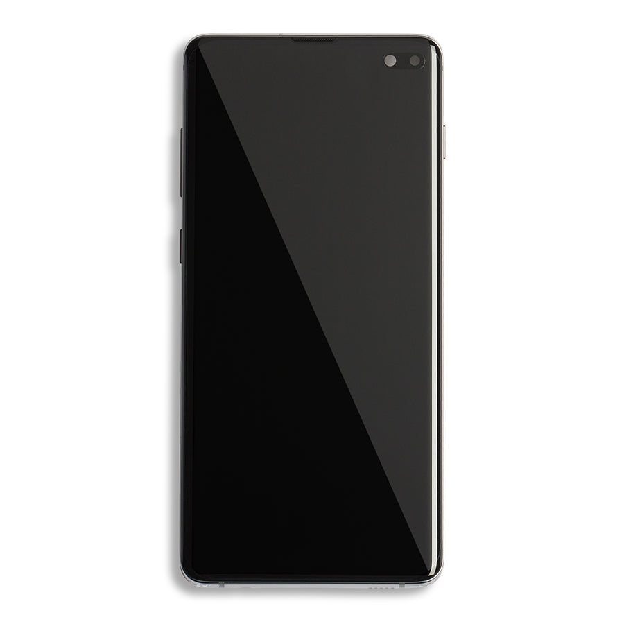 OLED Assembly With Frame For Samsung Galaxy S10 Plus (Service Pack) (Prism / Ceramic Black)