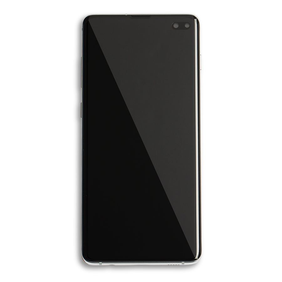OLED Assembly With Frame For Samsung Galaxy S10 Plus (Service Pack) (Prism White)