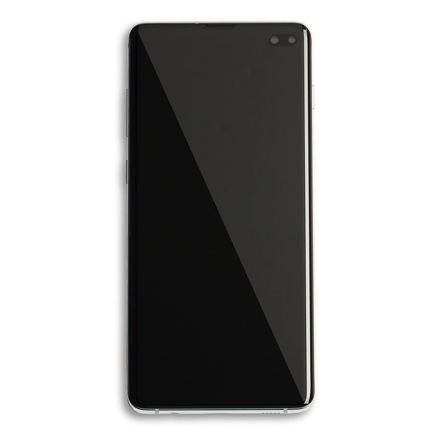 OLED Assembly With Frame For Samsung Galaxy S10 Plus (Service Pack) (Prism White)