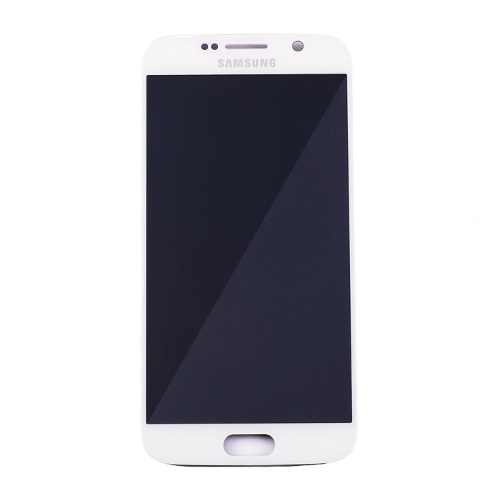 OLED Assembly Without Frame For Samsung Galaxy S6 (Service Pack) (White Pearl)