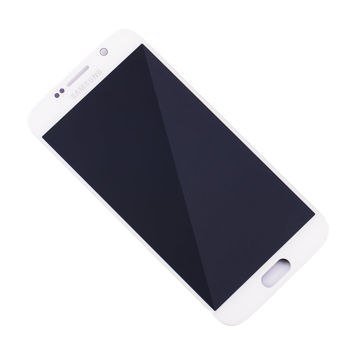 OLED Assembly Without Frame For Samsung Galaxy S6 (Service Pack) (White Pearl)
