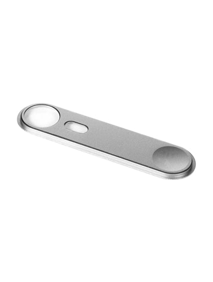 Back Camera Lens Cover For Motorola Moto X Style (XT1572 / 2015) (Silver) - Motorola phone replacement part, component detail view, SKU 107082035931