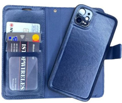 NAVY Magnetic Wallet Case iPhone 11 PRO