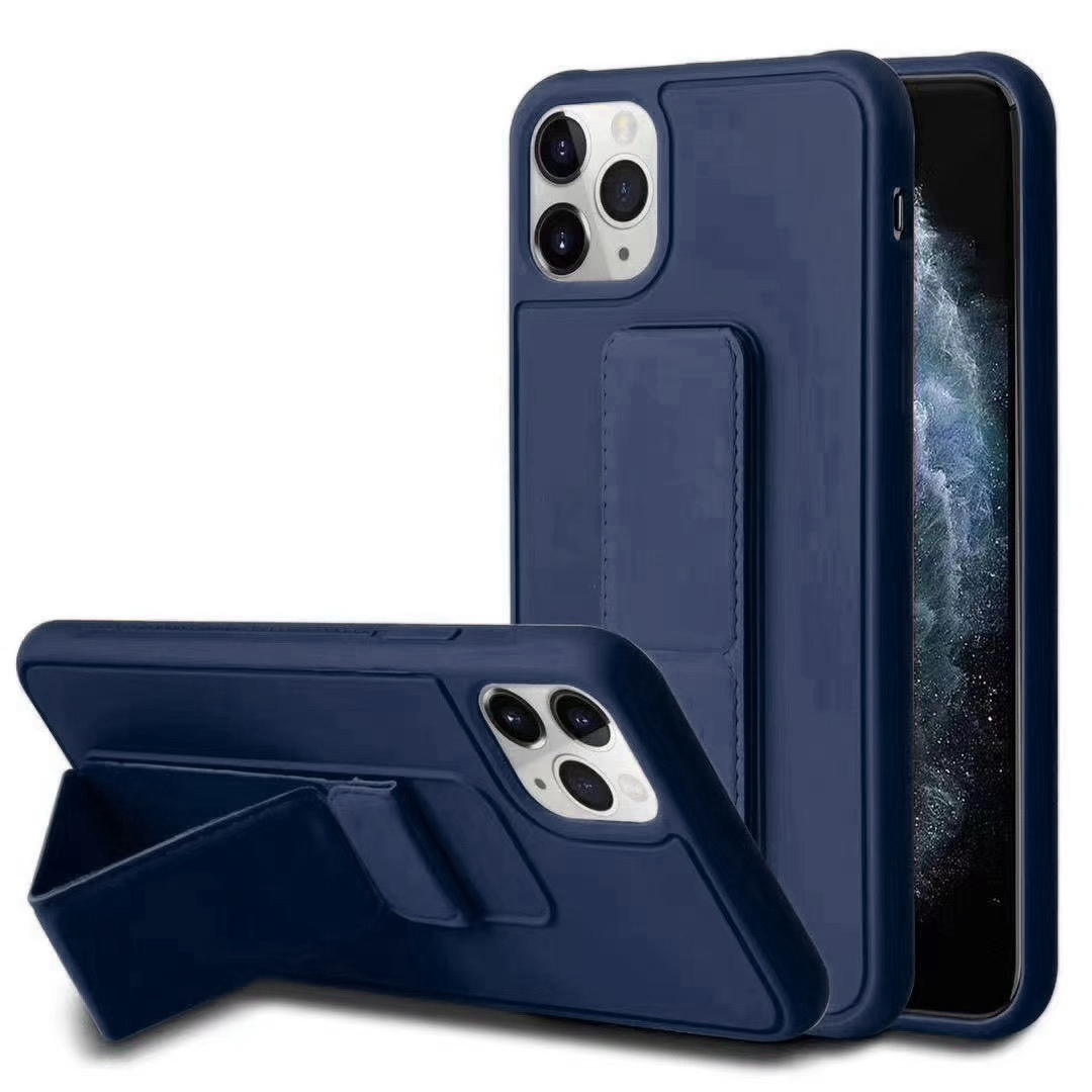 Grip Kickstand For Apple Motorola G STYLUS Navy Blue