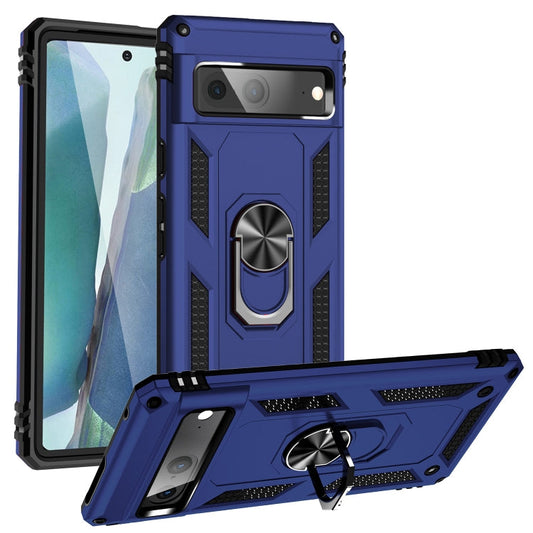 Blue Navy Hybrid Ring Case for Pixel 7 PRO