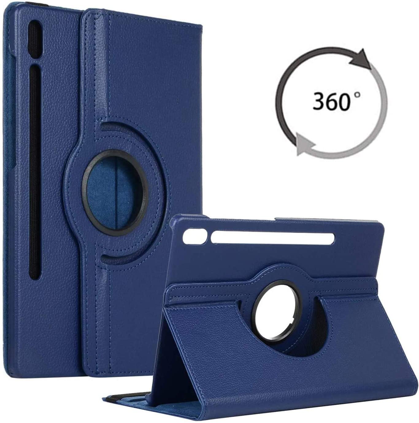Samsung Tablet Flip Case For TAB S7 FE Navy Blue