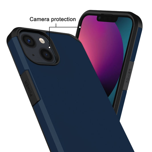 Slim Armor Protective Navy Blue Case for iPhone 14 PLUS