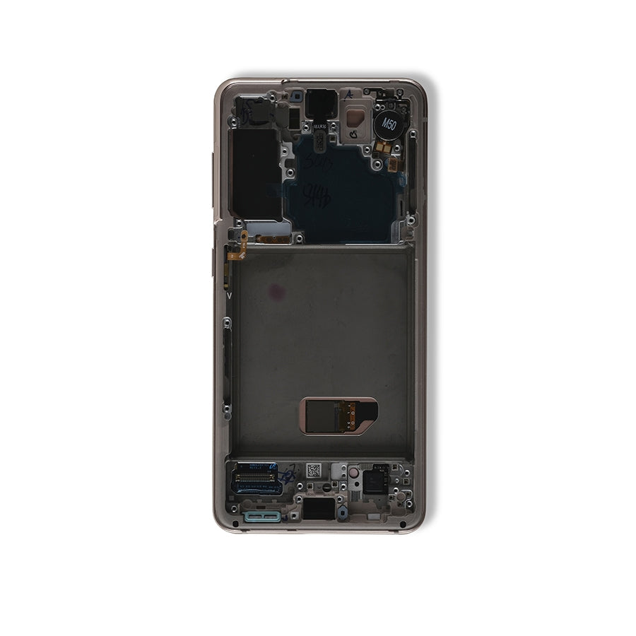 OLED Assembly With Frame For Samsung Galaxy S21 5G (Service Pack) (Phantom Violet)