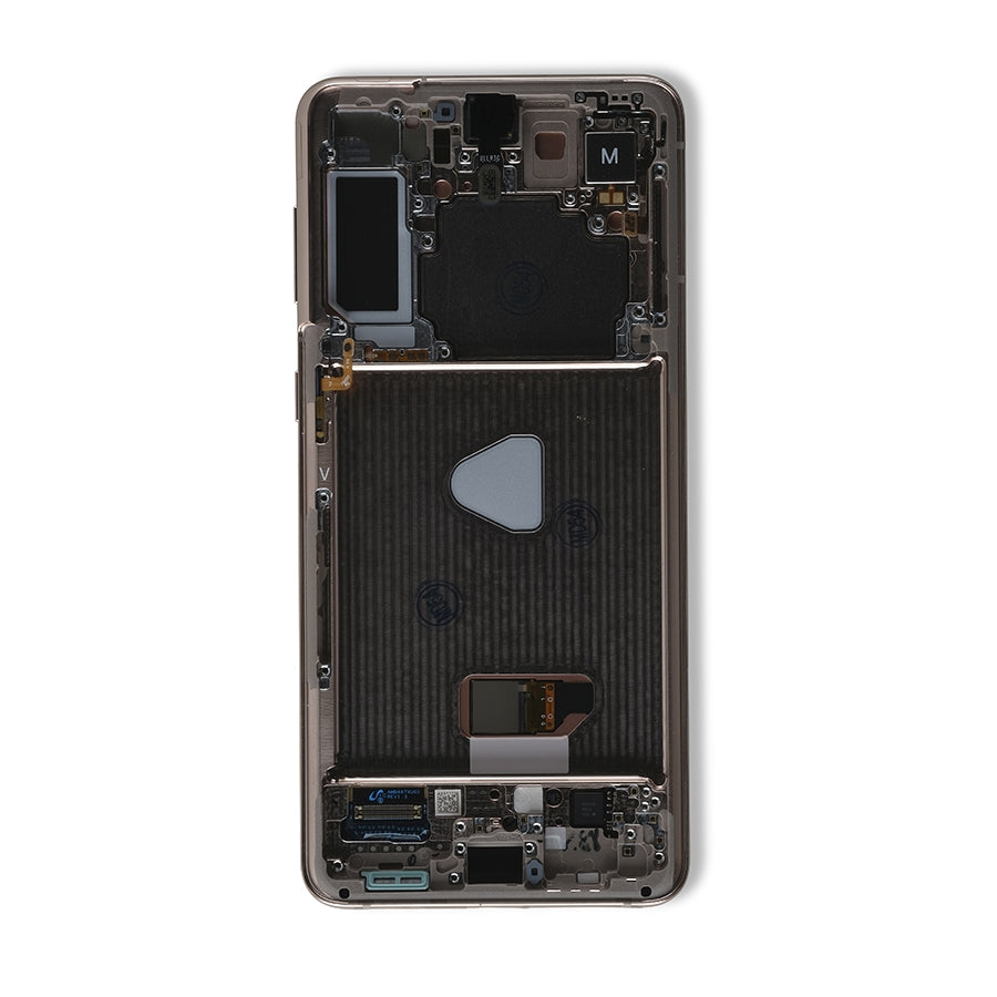 OLED Assembly With Frame For Samsung Galaxy S21 Plus 5G (Service Pack) (Phantom Violet / Pink / Gold)