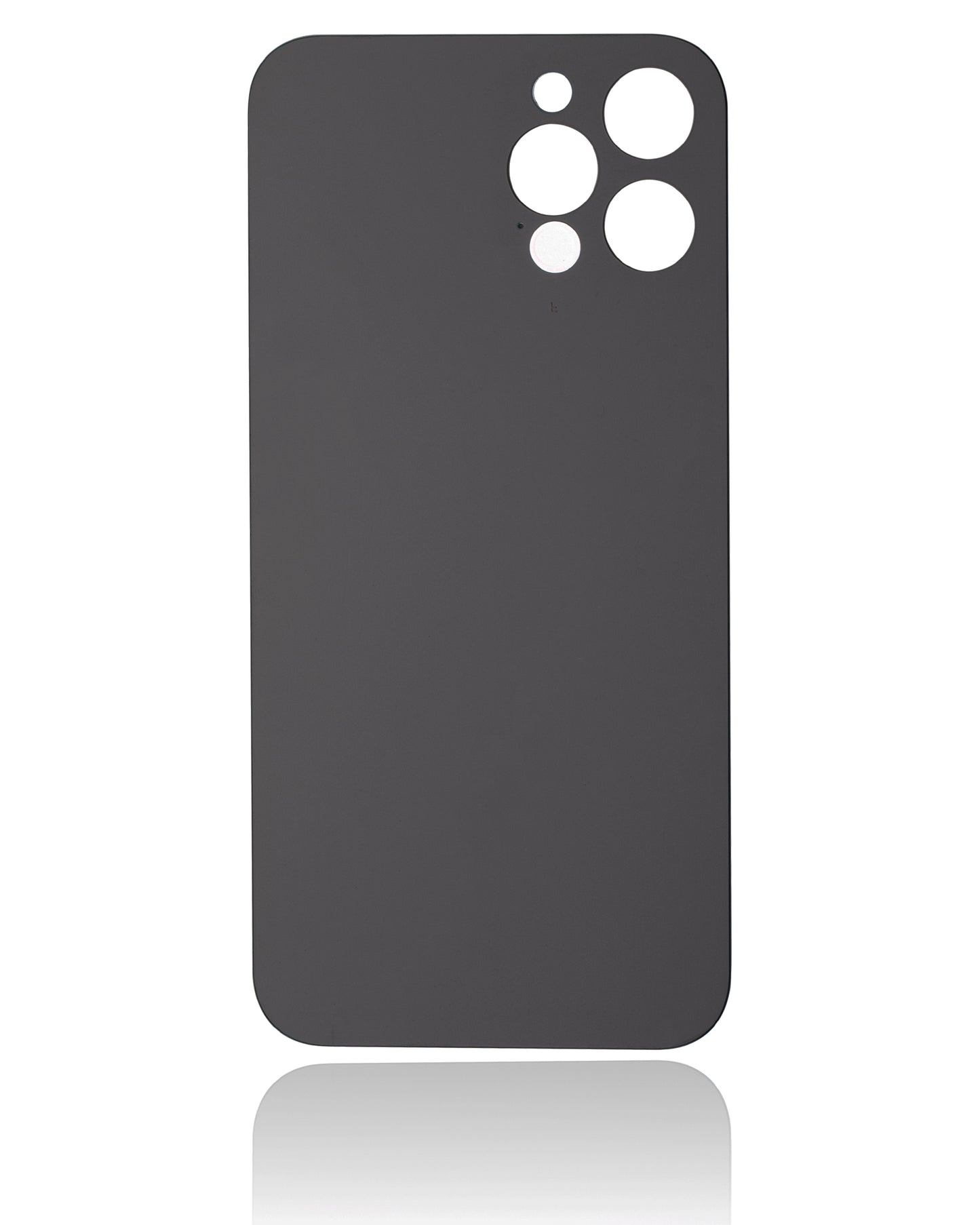 Back Glass With 3M Adhesive For iPhone 12 Pro Max (No Logo / Large Camera Hole) (Pacific Blue)