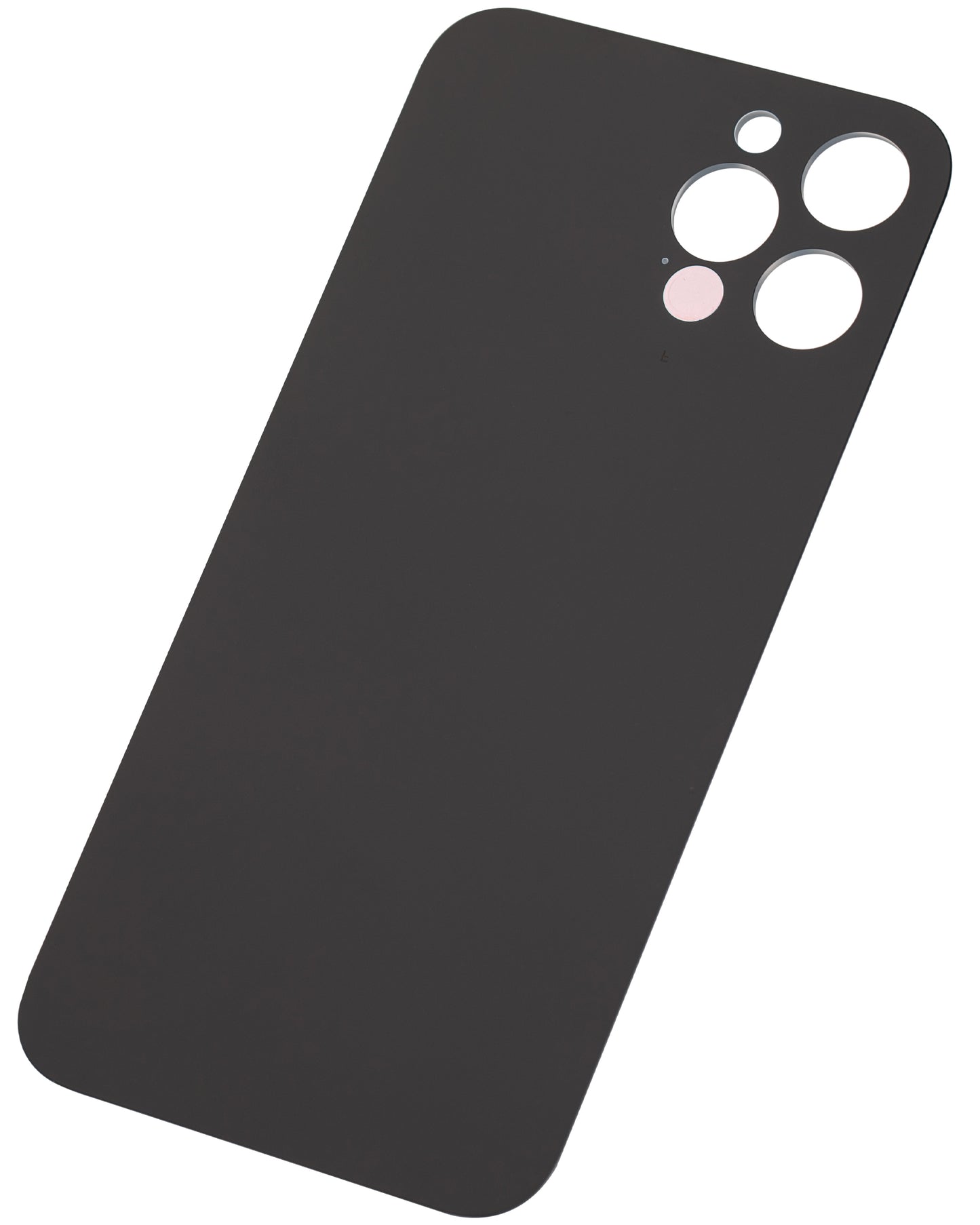 Back Glass With 3M Adhesive For iPhone 12 Pro Max (No Logo / Large Camera Hole) (Pacific Blue)