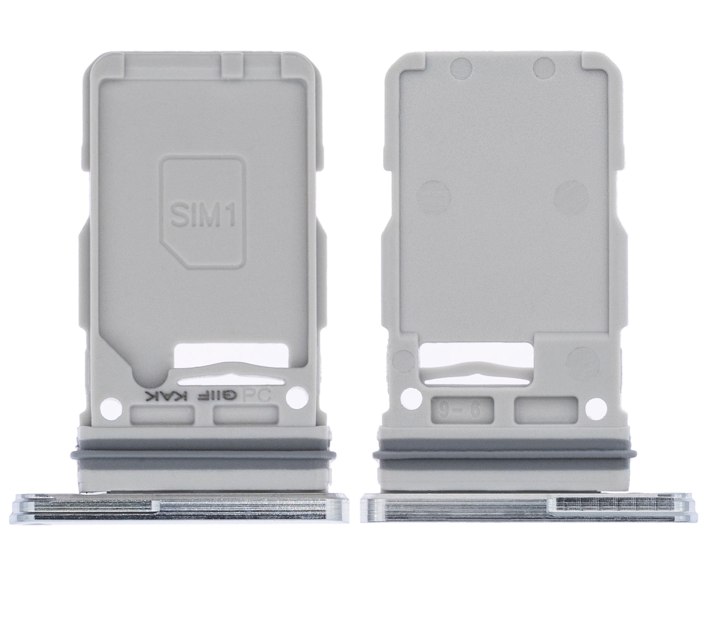 Single Sim Card Tray For Samsung Galaxy S21 Ultra (Phantom Silver)