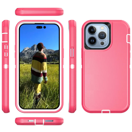Defender Pink Case for iPhone 14 PRO MAX