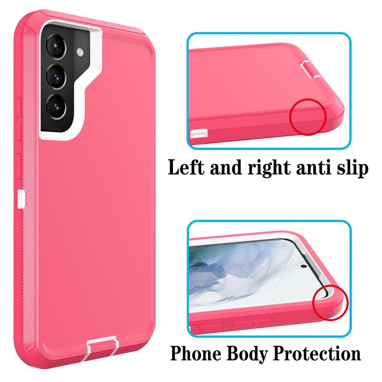 Defender Pink Case for Samsung S23