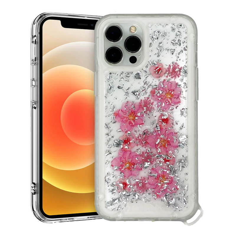 PINK FLOWERS GLITZ IP 11