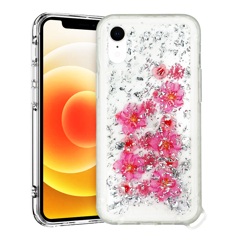 PINK FLOWERS GLITZ IP XR