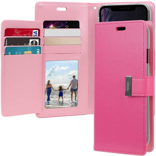 Pink RICH DIARY Wallet Case iPhone 11 PRO MAX