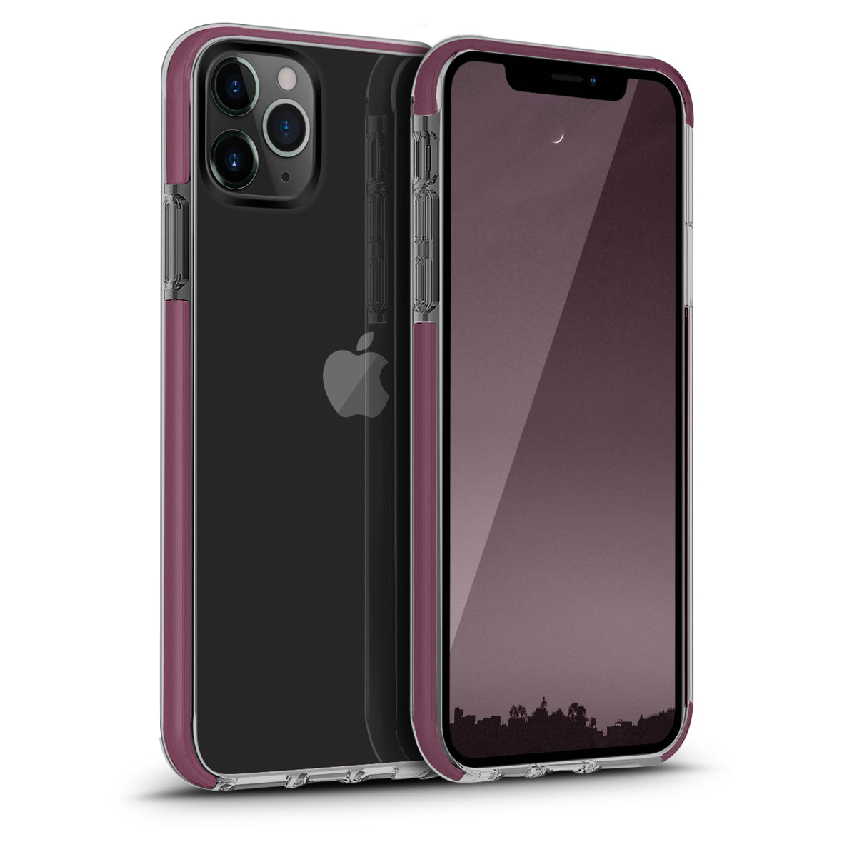 Clear Trim Case for iPhone 11 Pro Pink