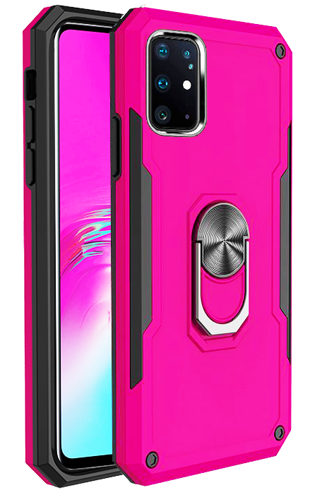 Pink Hybrid Ring Case for Samsung S20 PLUS