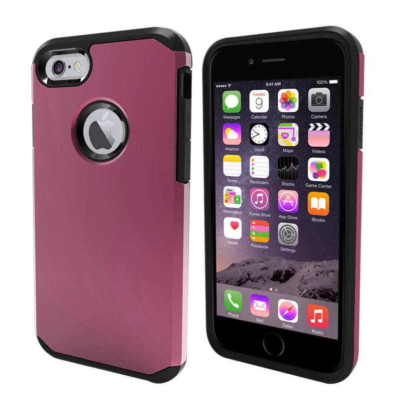 Slim Armor Protective Pink Case for iPhone 6 iPhone 7 iPhone 8