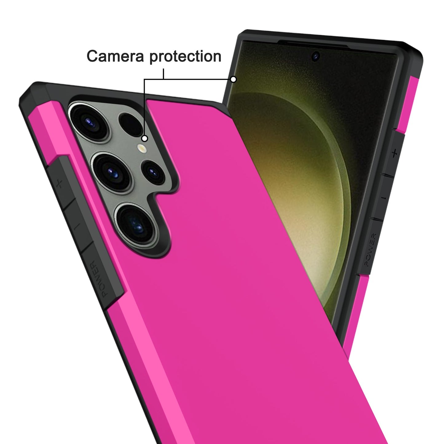 Slim Armor Pink Case For S24 Ultra