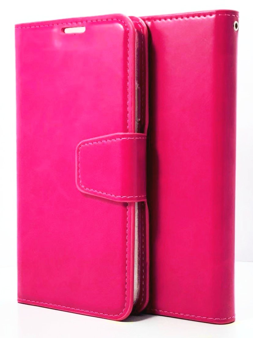 Pink SHINY Wallet Case iPhone XS MAX