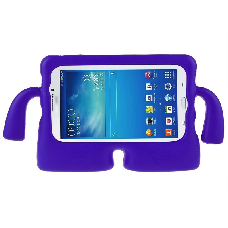 PURPLE 3D SILICON KID'S CASE SAM TAB E 9.6/T560NU