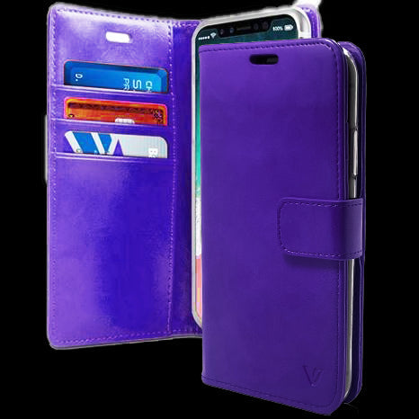 Purple Wallet Case Samsung S21 PLUS