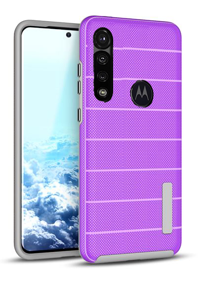 TriTex Purple Case for Motorola E 2020