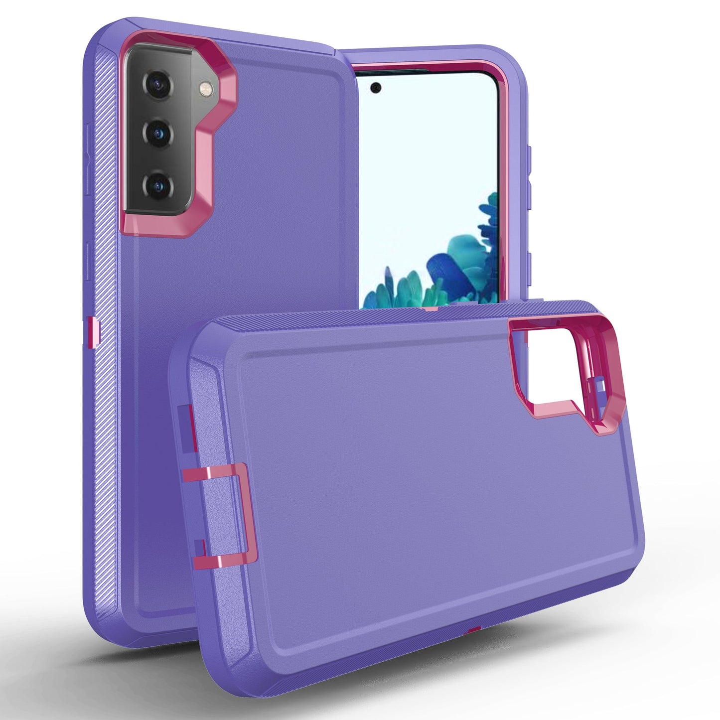 Defender Purple Case for Samsung S21 FE
