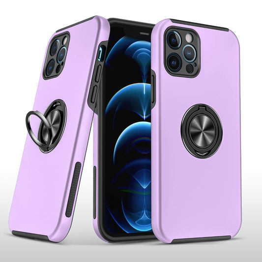 Hybrid Ring Case for iPhone 14 PLUS Purple