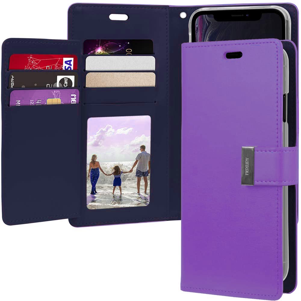 Purple RICH DIARY Wallet Case iPhone 11 PRO MAX