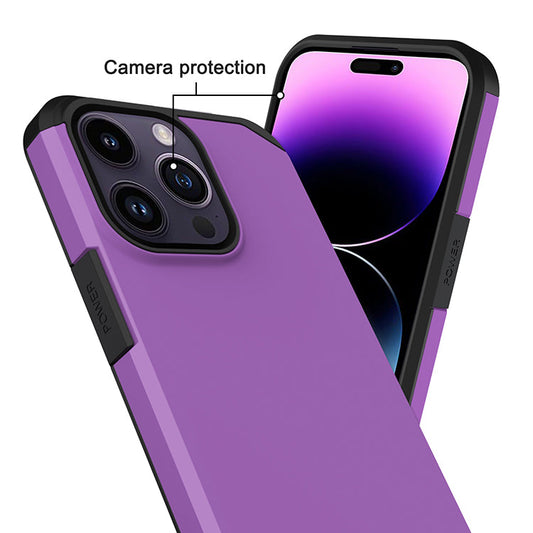 Slim Armor Protective Purple Case for iPhone 14 PRO MAX